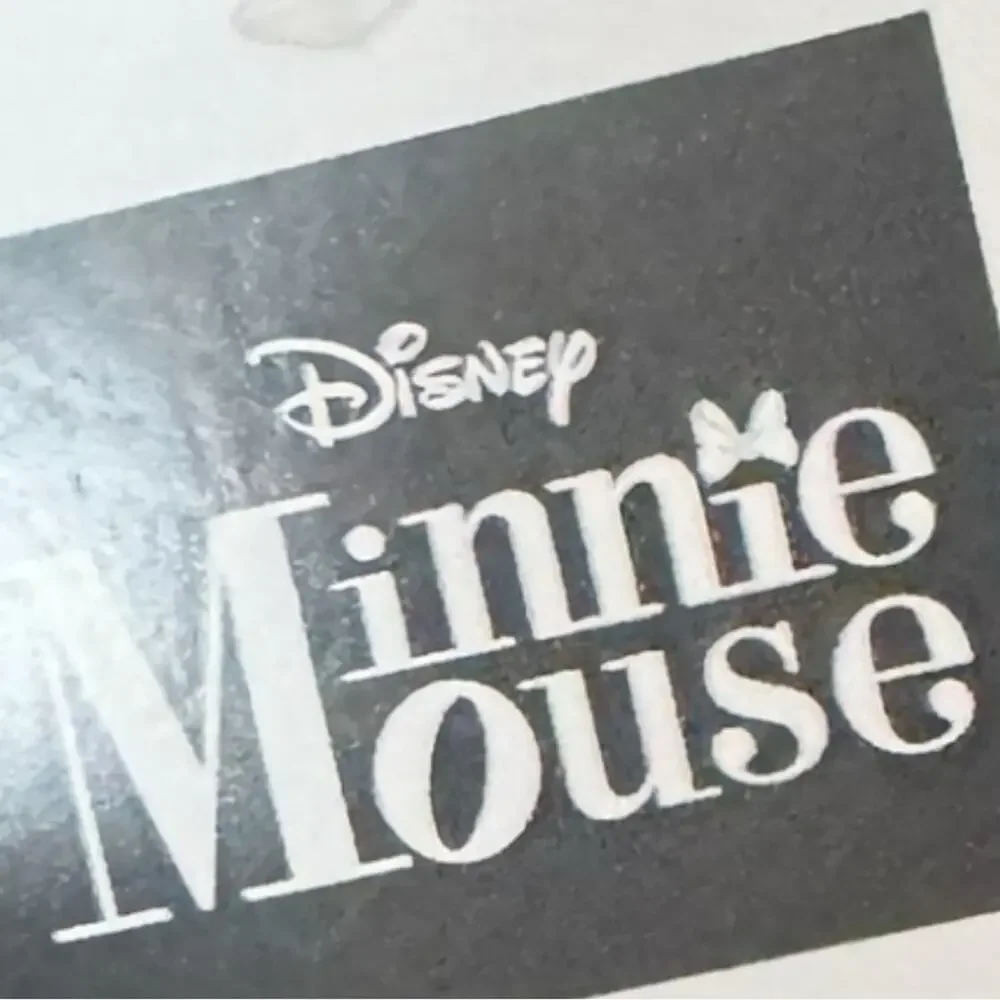 Disney Minnie Mouse Long SLeeve  Black and White Bow Dress Sz 6 NWT
